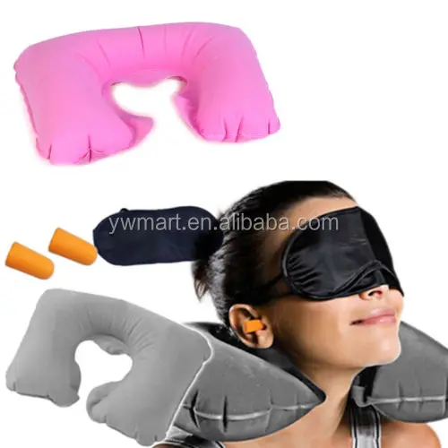Wholesale Custom Neck Pillow Printed Travel Pillow With Pouch Neck