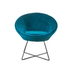 ODM&OEM Fancy Design Modern Contemporary Folding Legs Armchairs For The Living Room