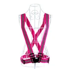 Wholesale High Visibility Pink Reflective Waistcoat for Running Safety with EN20471 Standard
