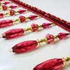Good Price Top Selling Wholesale Red Beaded Fringe For Curtain / Lampshade