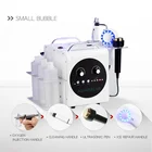 New 4 in 1 water oxygen facial beauty machine oxygen small bubbles face cleaning beauty machine