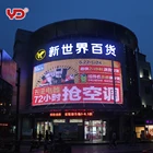 outdoor P50 transparent IP68 led video