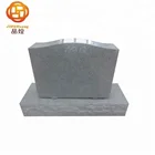 Professional Memorial Stones Cheap Grey Granite Headstones for Graves