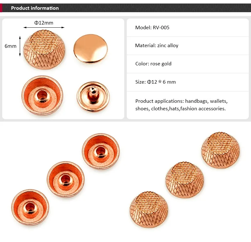 Stud Rivets For Bags