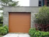 Exterior Wooden Color Motor Operated Sun Louver and Shutter Rolling Gate
