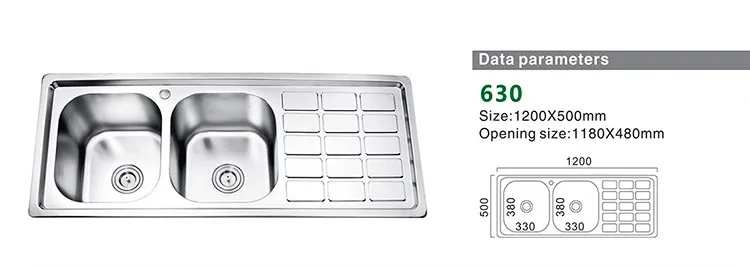 304 stainless steel kitchen sink