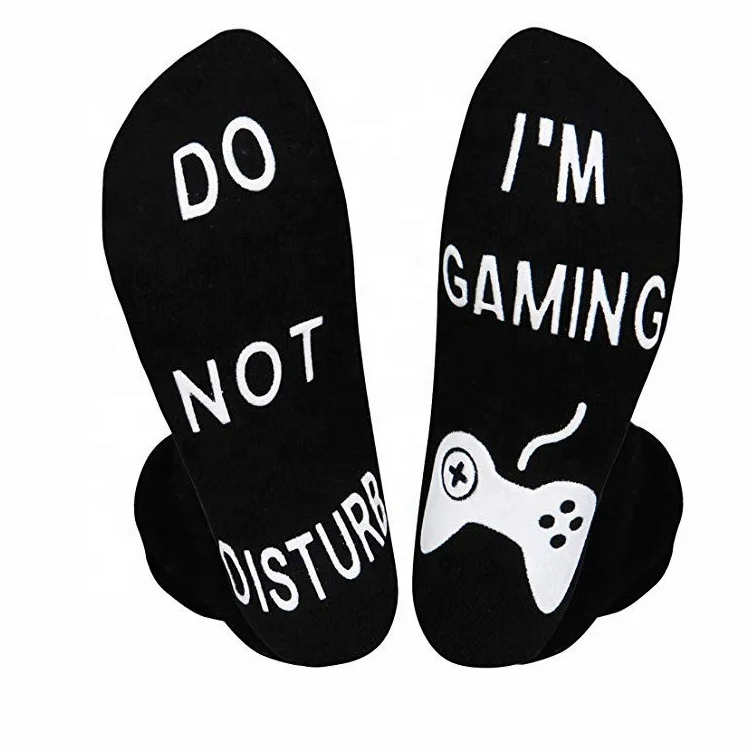if you can read this socks with custom design bring me wine