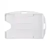 Visiting Business Id Card Holder Plastic Rigid Atm Card Holder Case With Logo