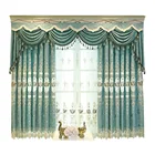 Fancy Soundproof Turkish Curtains Embroidery Window Curtain Design, Cheap Latest Curtain Designs Cortinas/