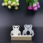 Teddy Bear Shape Cutting Dies DIY Scrapbook for Paper Craft Metal Die