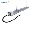 IP66 Waterproof fixture for warehouse parking garage hospital mini tri-proof tube lamp with 5 years warranty