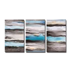 SEEGART Original Artwork Modern Cloud Colored Abstract Oil Painting Posters Wall Art