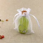 Wholesale Custom Drawstring Cheap Cute Gift Mesh Bag Organza Bags