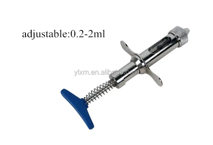Poultry Farm Injection 2ml Stainless Steel Automatic Chicken Pox