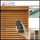 220v somfy tubular motor Motorized wooden venetian blinds