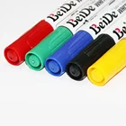 5 colors White Board Marker Pen Dry Erase Marker backside ink refillable Black Red Blue Green Yellow FB-606