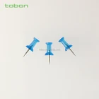 2600pcs per KG Standard shaped plastic push pin jumbo push pin