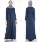 Wholesale New Model Abaya In Dubai Pleated Design Long Sleeve Muslim Jubah 2016