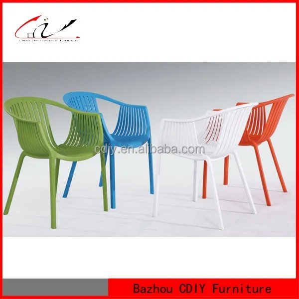 Modern armchairs outdoor master plastic chair manufacturers in China
