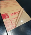 ADHESIVE PROTECTIVE PAPER WITH WATERPROOF USE FOR ACRYLIC SHEETS AND PLASTIC SHEETS