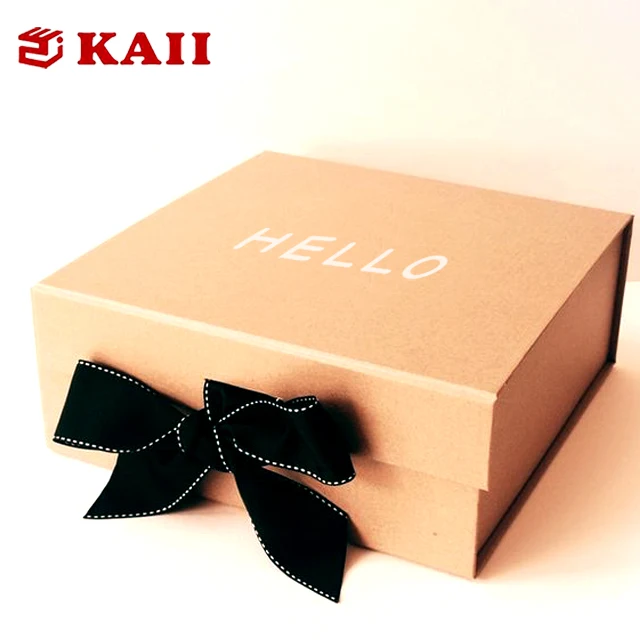 printing colorful corrugated paper gift box for christmas