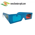 Cheap paper 3d glasses paper craft 3d glasses red cyan 3d glasses for real d