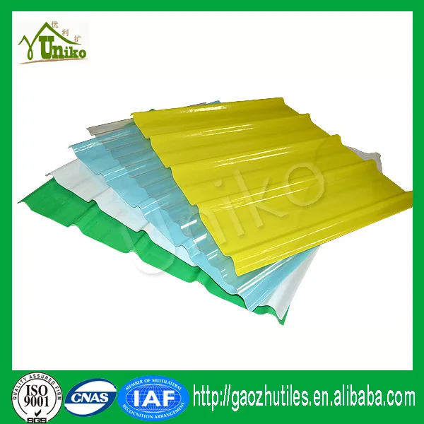 0.8mm anti-ageing high strengh colored colorful fiberglass chopped strands for frp sheet for greenhouse skylight