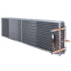 Air to water glycol heat exchanger plate fin coils
