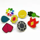 Gift Set Custom Japan Anime Style Hard Enamel Cloisonne Metal Lapel Pin Badge Gift Set