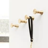 Luxury original design Nordic brass Coat Hook Wall hanger Home Decor solid brass wall mount coat hook