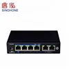 Sinohone-652 4-port Unmanaged 10gbe Switch Two 10gbe Sfp+ Ports Poe Network Switch 24 port