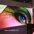 HD full color Direct view indoor LED ad screen digit alpha matrix size flexible LED video display