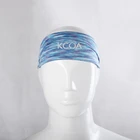 Men most popular cheap custom logo seamless fabric multifunction headscarf tubular bandana stretchy headbands
