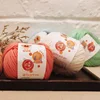 soft wool acrylic nylon blended solid dyed knitting yarn for baby items