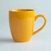 bulk pack yellow custom logo wholesale 11oz stoneware mug W0460