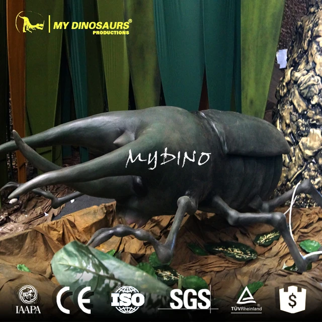 my dino-ai049 theme park animatronic animal giant insect beetle