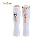 battery operated lady shaver, face hair remover