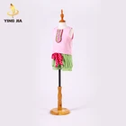 baby girls knit cotton boutique bow-knot outfits children girl sleeveless clothing sets