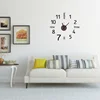 Most Popular Design Wall sticker clock of Home Decor DIY Gift Clock Removable PVC Sticker