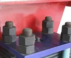 High mount tandem bogie axle trailer suspension