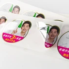 Adhesive Pearly Film Customized Label Sticker For Olive Oil Bottle