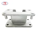 Customized heat resistant wear resistant precision casting guide rail short type