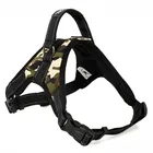 RoblionPet HOT SALE dog safety harness for small dog pet denim dog harness high performance black secure custom logo