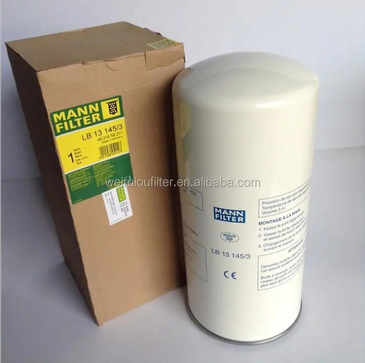Mann Oil Separator Filter Lb13145/3 Buy Lb13145/3,Mann Oil Separator