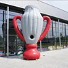 Football inflatable word cup for play and advertizing