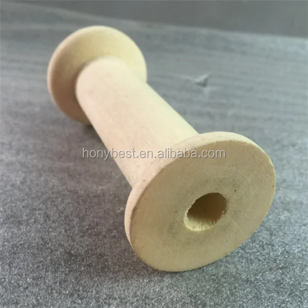 natural empty wooden crafts power cable bobbins thread twine