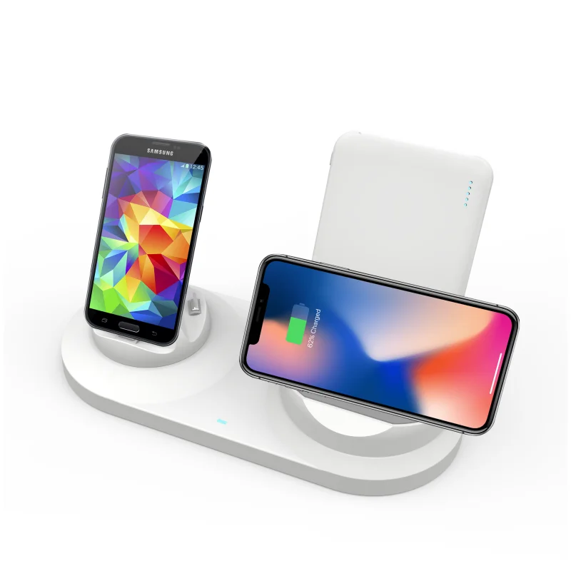 trends 2019 amazon 5-in-1 charging station wireless powerbank 10000mah polymer - ANKUX.COM