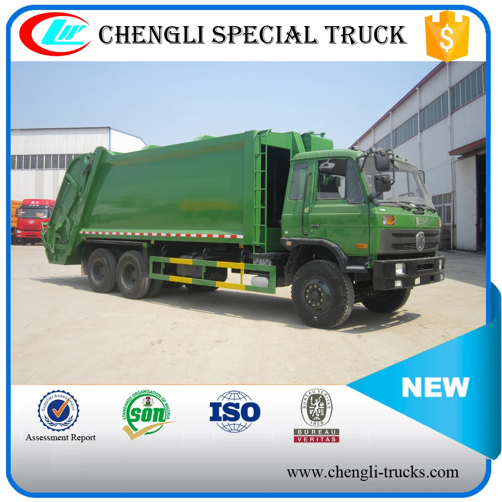 dongfeng 6x4 6x6 20m3 rubbish refuse waste collector garbage