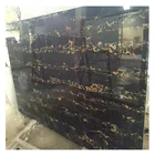 Italy portoro gold marble natural extra stone for wall background