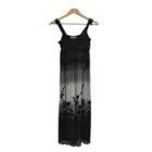 Ladies Casual Dress Long Black Maxi Dress